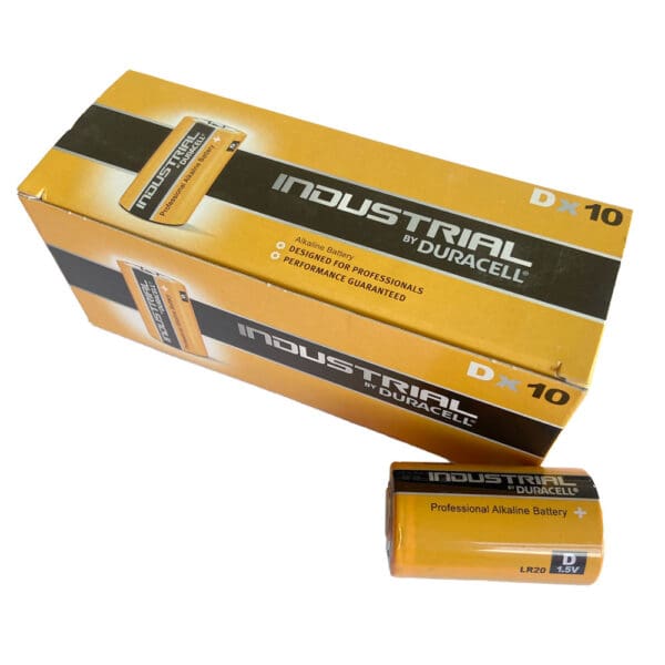 Duracell Industrial D-batterij (10 st.)